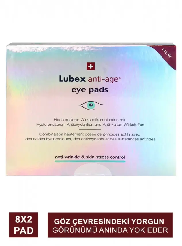 Lubex Anti Age Eye Pads 8 Poşet x 2 Pad - 3