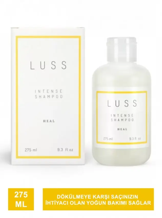 LUSS Intense Shampoo - Heal - Dökülme Önleyici - 1