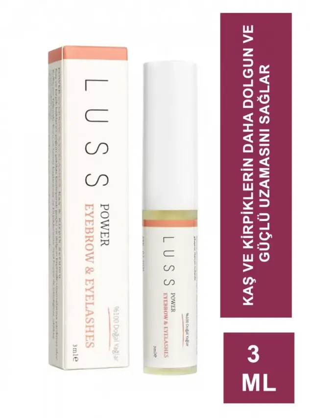 LUSS Power Eyebrow&Eyelashes Kaş ve Kirpik Besleyici Serum - 1