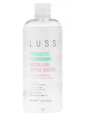 LUSS Prebiotic Cleansing Micellar Doğal Elma Suyu 400 ml - 2