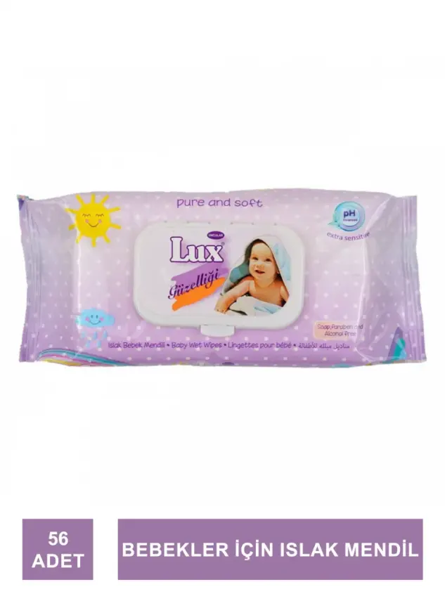 Lux Bebe Islak Mendili 56'lı - 1