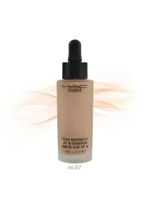 MAC Studio Waterweight SPF 30 Foundation 30 ml Su Bazlı Hafif Kapatıcı Fondöten - 6