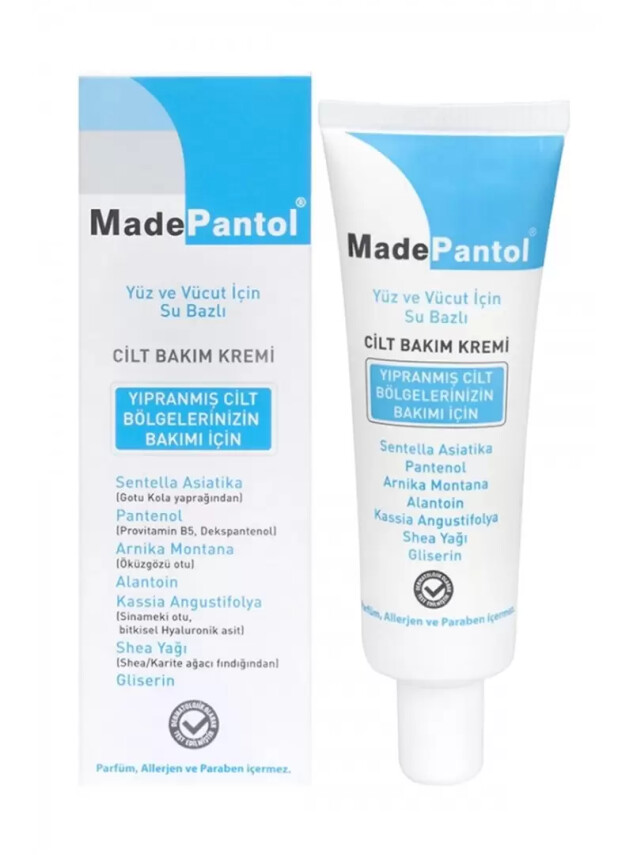 MadePantol Su Bazlı Cilt Bakım Kremi 50 ml - Dermadolin