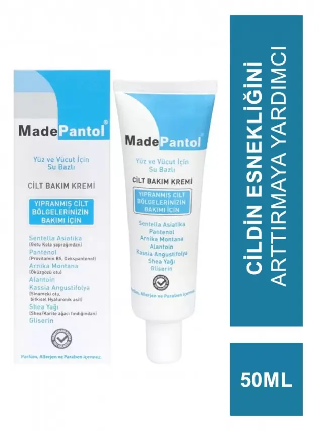 MadePantol Su Bazlı Cilt Bakım Kremi 50 ml - 2