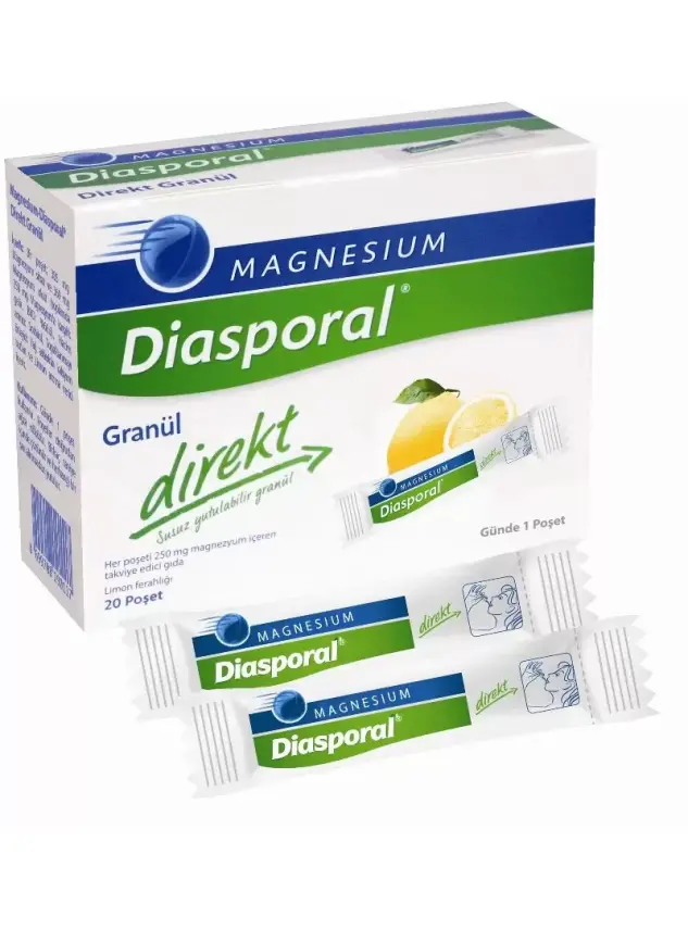 Magnesium Diasporal Direkt 20 Poşet Granül - 1