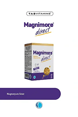 Magnimore Direct Magnezyum 30 Stick Saşe - Magnimore