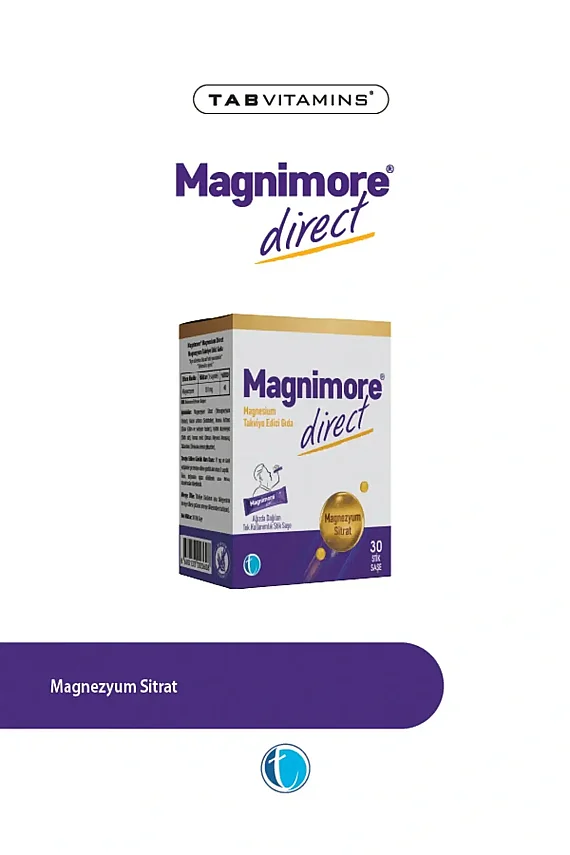 Magnimore Direct Magnezyum 30 Stick Saşe - 1