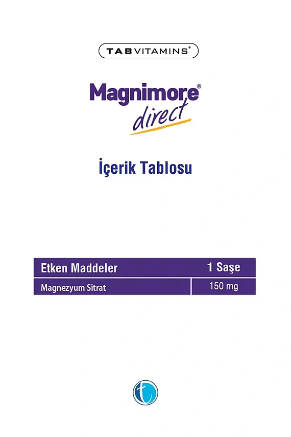 Magnimore Direct Magnezyum 30 Stick Saşe - 2