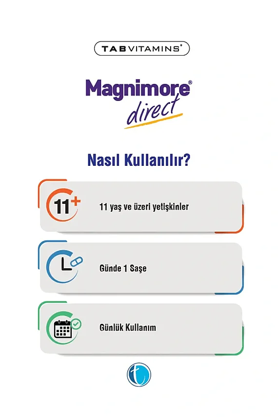 Magnimore Direct Magnezyum 30 Stick Saşe - 4