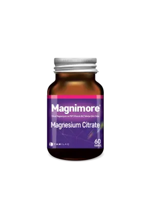 Magnimore Magnesium Citrate&P5P 60 Kapsül - Tabilaç