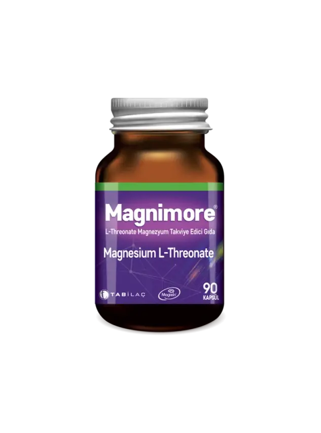 Magnimore Magnesium L-Threonate 90 Kapsül - 1
