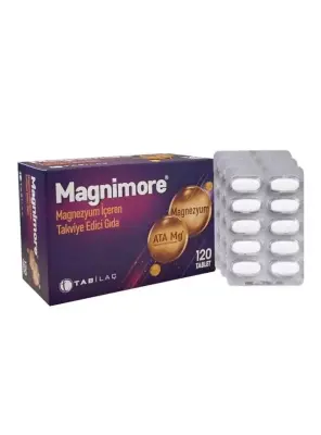 Magnimore Takviye Edici Gıda 120 Tablet - Tabilaç