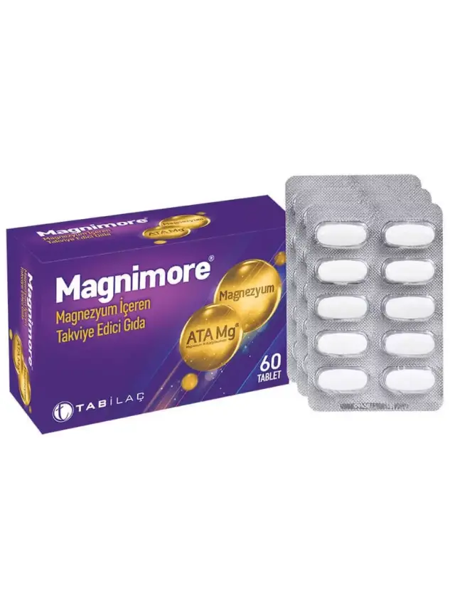 OUTLET - Magnimore Takviye Edici Gıda 60 Tablet - 1