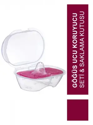 Mamajoo Göğüs Ucu Koruyucu Seti & Saklama Kutusu - Mamajoo