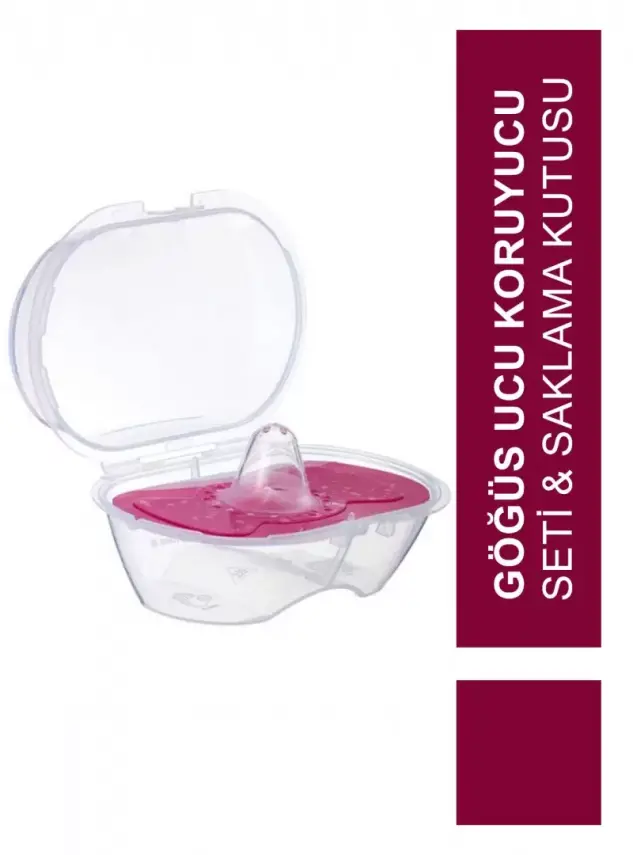 Mamajoo Göğüs Ucu Koruyucu Seti & Saklama Kutusu - 1