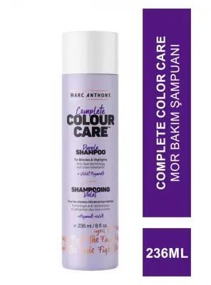 Marc Anthony Complete Color Care Purple Shampoo - Mor Bakım Şampuanı - 236 ml - MARC ANTHONY