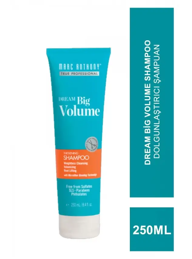 Marc Anthony Dream Big Volume Shampoo Dolgunlaştırıcı Şampuan 250 ml - 1