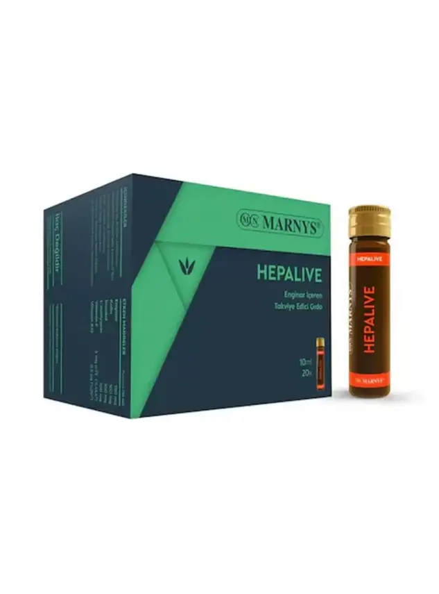 Marnys Hepalive Enginar Özlü 20x10 ml Flakon - 1
