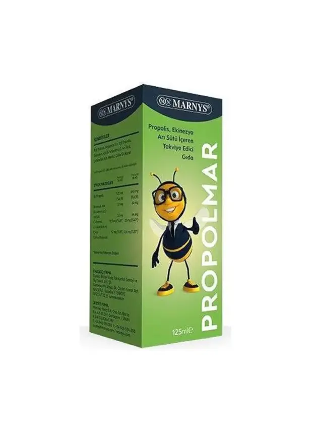 Marnys Propolmar Propolis ve Ekinezya Şurubu 125ml - 1