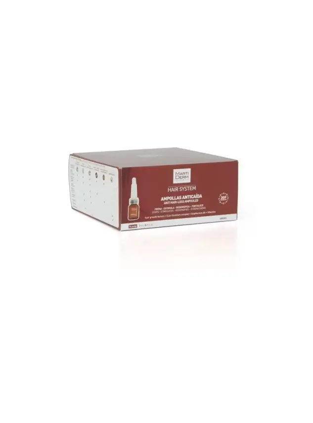 MartıDerm Hair System Ampollas Antıcaida Saç Dökülmesini Önlemeye Yardımcı Ampül 14x3ml - 1