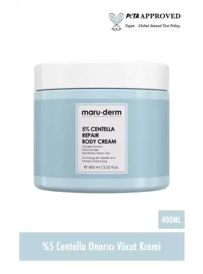 Maruderm %5 Centella Onarıcı Vücut Kremi 400 ML - Maruderm