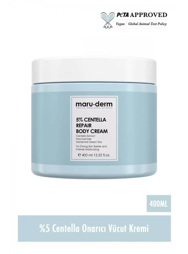 Maruderm %5 Centella Onarıcı Vücut Kremi 400 ML - Maruderm