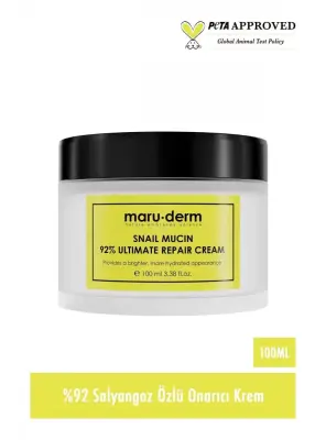 Maruderm %92 Salyangoz Özlü Onarıcı Krem 100 ML - Maruderm