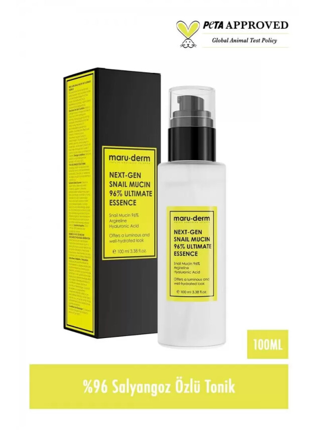 Maruderm %96 Salyangoz Özlü Onarıcı Essence Tonik 100 ML - Maruderm