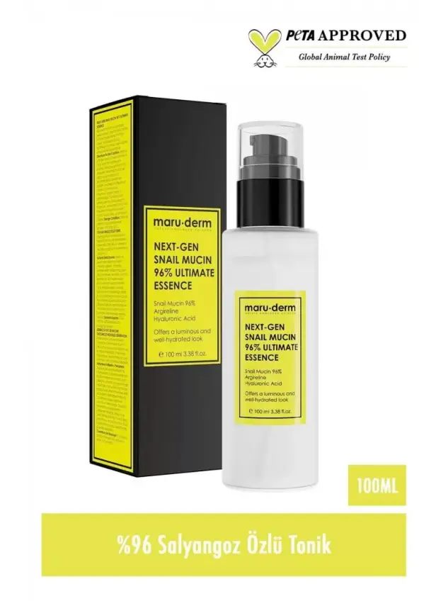 Maruderm %96 Salyangoz Özlü Onarıcı Essence Tonik 100 ML - 1