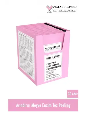 Maruderm Arındırıcı Meyve Enzim Toz Peeling 60 gr - Maruderm