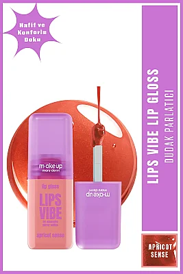 Maruderm Besleyici ve Nemlendirici Dudak Parlatıcısı – Lip Gloss Apricot Sense - Maruderm