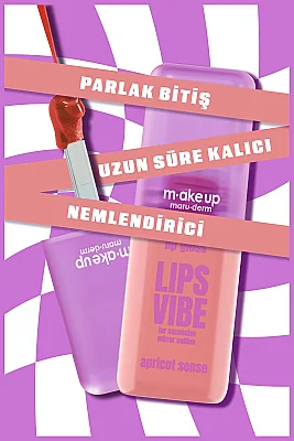 Maruderm Besleyici ve Nemlendirici Dudak Parlatıcısı – Lip Gloss Apricot Sense - 2