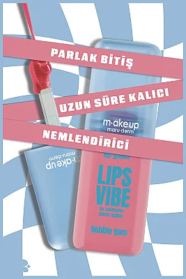 Maruderm Besleyici ve Nemlendirici Dudak Parlatıcısı – Lip Gloss Bubble Gum - 2