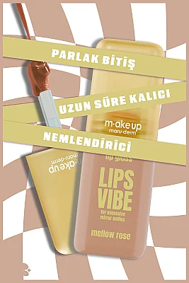 Maruderm Besleyici ve Nemlendirici Dudak Parlatıcısı – Lip Gloss Mellow Rose - 2