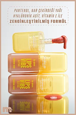 Maruderm Besleyici ve Nemlendirici Dudak Parlatıcısı – Lip Gloss Mellow Rose - 4