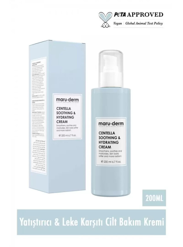 Maruderm Cica Centella Cilt Bakım Kremi 200 Ml - Maruderm