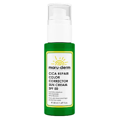 Maruderm Cica Repair Color Corrector Sun Cream SPF 50- 50 ml - 2