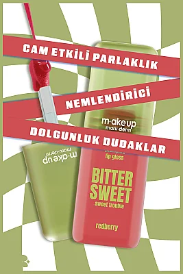 Maruderm Dolgunlaştırıcı Etkili Dudak Parlatıcısı – Plumping Lip Gloss Redberry - 2
