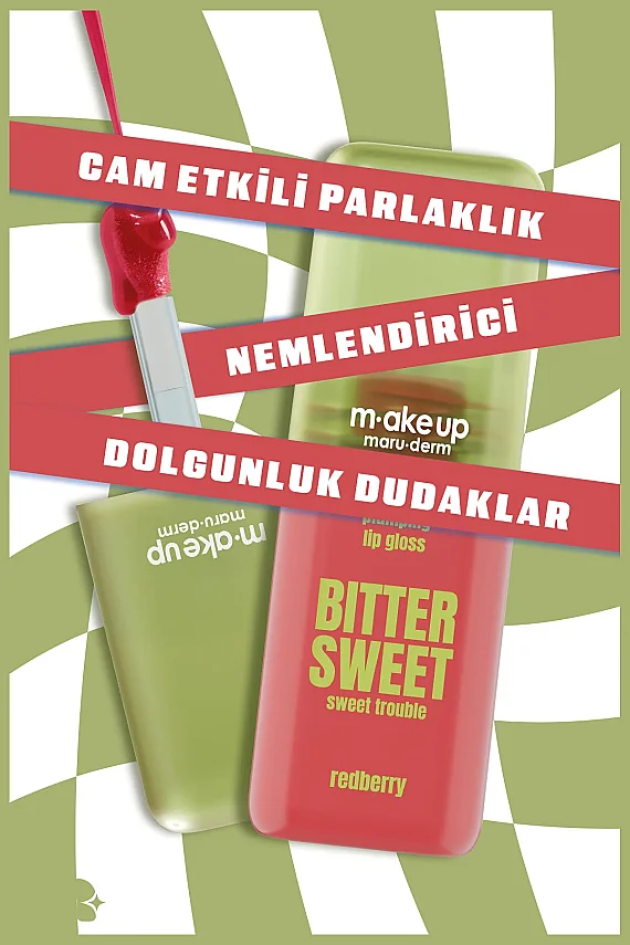 Maruderm Dolgunlaştırıcı Etkili Dudak Parlatıcısı – Plumping Lip Gloss Redberry - 2