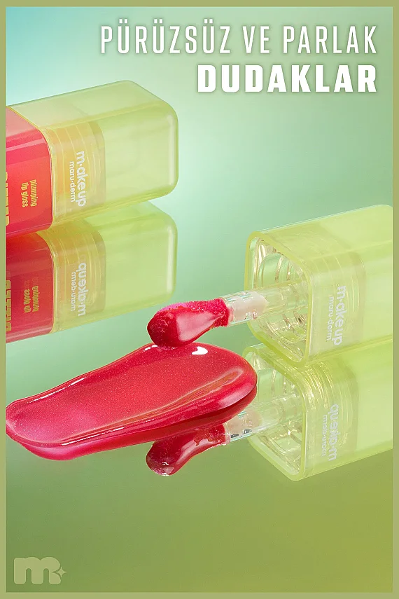 Maruderm Dolgunlaştırıcı Etkili Dudak Parlatıcısı – Plumping Lip Gloss Redberry - 4