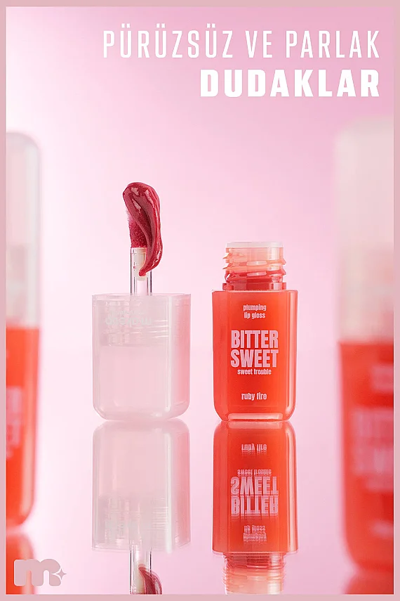 Maruderm Dolgunlaştırıcı Etkili Dudak Parlatıcısı – Plumping Lip Gloss Ruby Fire - 5