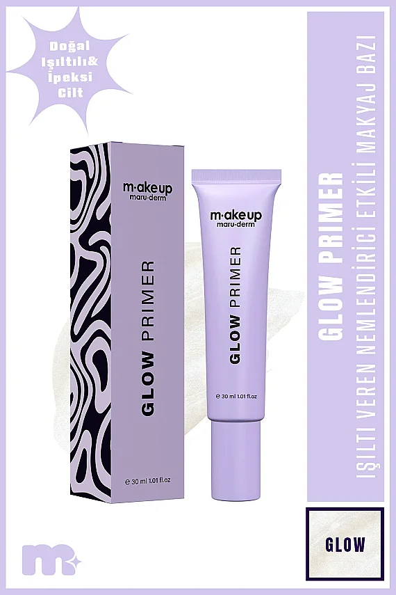 Maruderm Ekstra Aydınlatıcı ve Nemlendirici Etkili Makyaj Bazı – Glow Primer 30 ML - 1