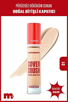 Maruderm Flawless Touch Liquid Concealer No 01 – Doğal Bitişli Sıvı Kapatıcı - Maruderm