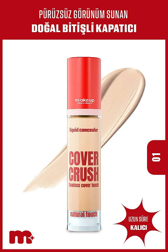 Maruderm Flawless Touch Liquid Concealer No 01 – Doğal Bitişli Sıvı Kapatıcı - 1