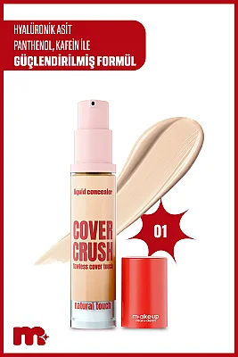 Maruderm Flawless Touch Liquid Concealer No 01 – Doğal Bitişli Sıvı Kapatıcı - 2