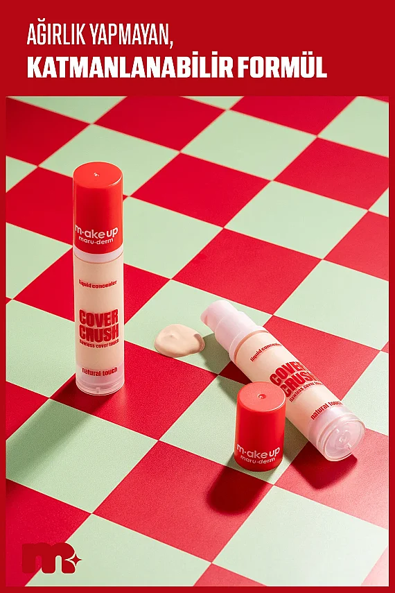 Maruderm Flawless Touch Liquid Concealer No 01 – Doğal Bitişli Sıvı Kapatıcı - 4