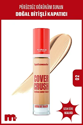 Maruderm Flawless Touch Liquid Concealer No 02 – Doğal Bitişli Sıvı Kapatıcı - 2