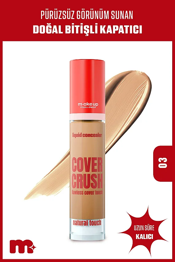 Maruderm Flawless Touch Liquid Concealer No 03 – Doğal Bitişli Sıvı Kapatıcı - 1