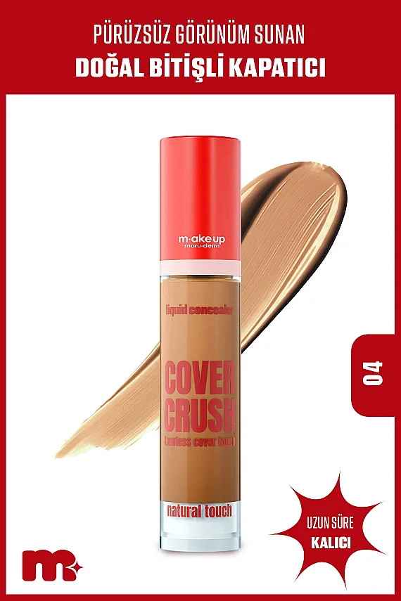 Maruderm Flawless Touch Liquid Concealer No 04 – Doğal Bitişli Sıvı Kapatıcı - 1