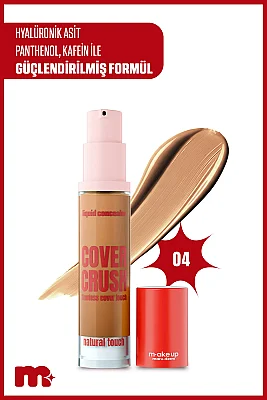 Maruderm Flawless Touch Liquid Concealer No 04 – Doğal Bitişli Sıvı Kapatıcı - 2